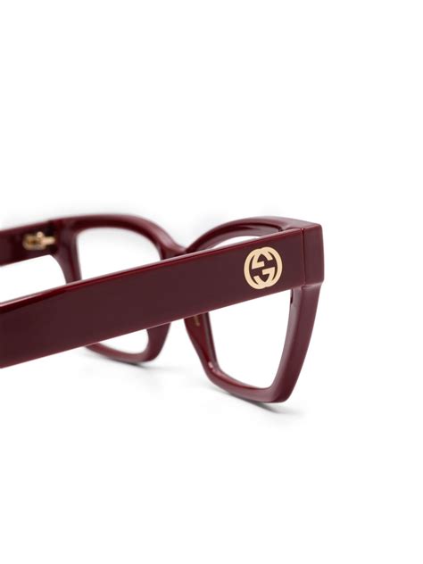 Gucci Eyewear Lunettes De Vue à Monture Papillon 